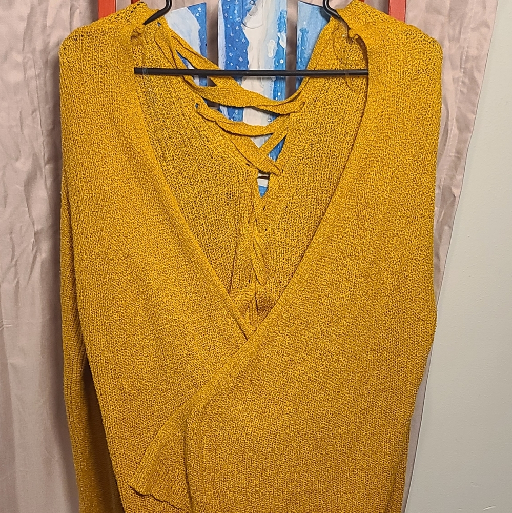 Mustard Cardigan